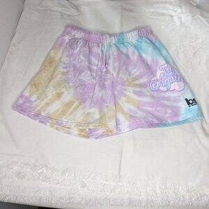 Vibrant Pastel Tie-Dye Shorts by BSR